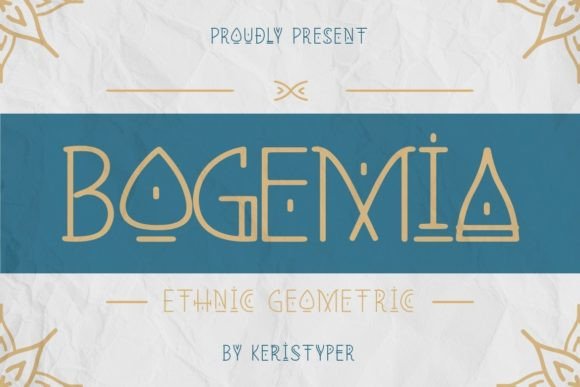 Bogemia: The Ethnic Display Font for Bold Branding