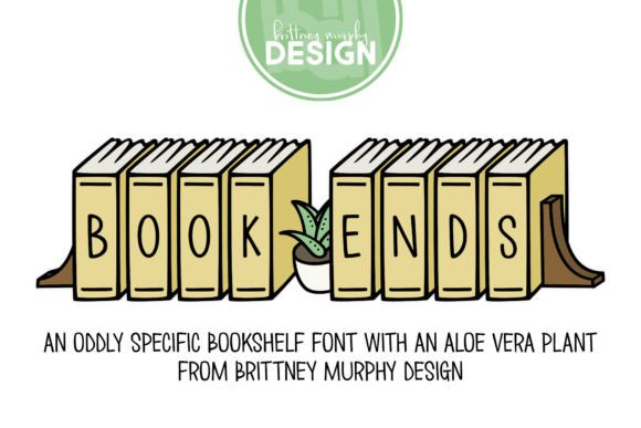 Book Ends: A Unique Display Font for Branding
