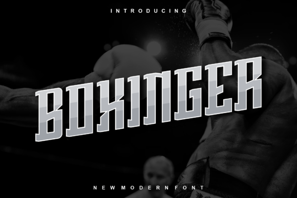 Boxinger: The Bold Display Font for Modern Crafters