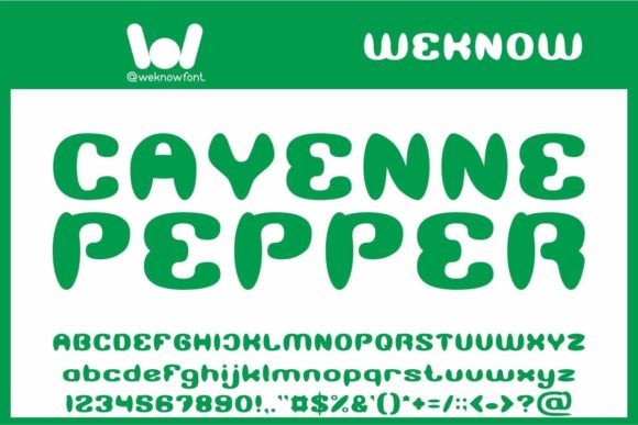Cayenne Pepper: The Trendy Display Font for Modern Campaigns