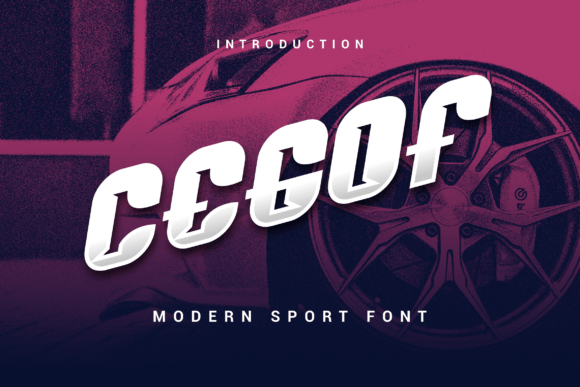 Cegof: A Futuristic Display Font for Modern Web Design