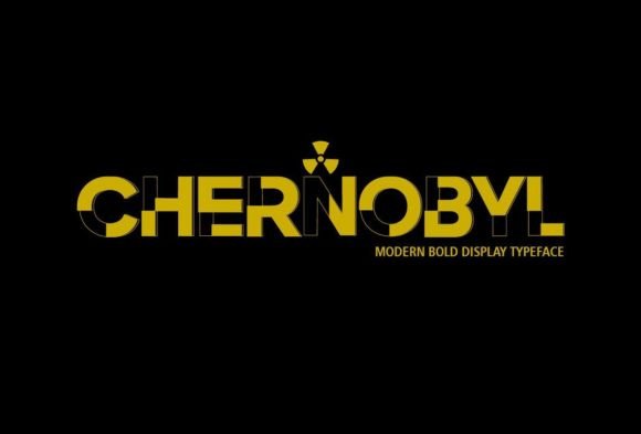 Chernobyl Typeface: The Modern Display Font for Crafters