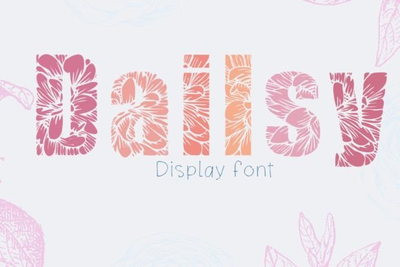 Dailsy: A Bold Display Font for Playful Campaigns