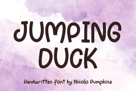 Designing Joyful Headers with the Jumping Duck Typeface