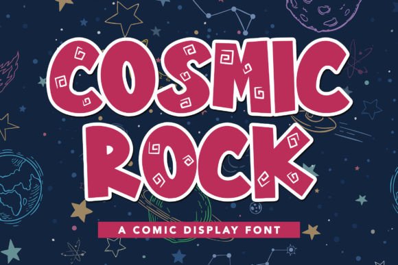 Designing with Cosmic Rock: A Comic Display Font for Modern Editors