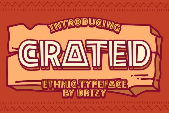 Elevate Brand Identity with the Crated Typeface