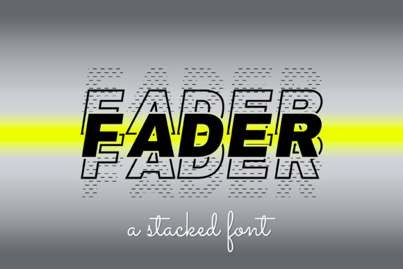 Fader Font Review: The Cool Display Typeface for Campaigns