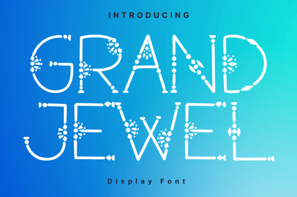 Grand Jewel Font: A Whimsical Typeface for Digital Design
