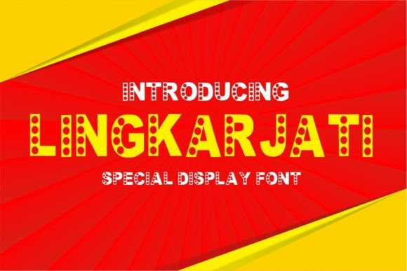 Lingkarjati Display Font for Bold Campaigns