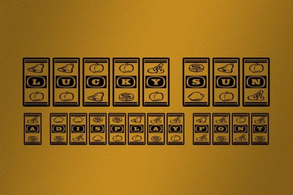 Lucky Sun: The Quirky Display Font for Viral Campaigns