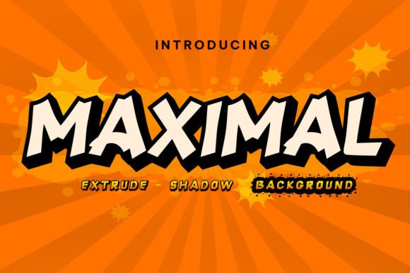 Maximal Font Review: A Bold Retro Typeface for Urban Brands