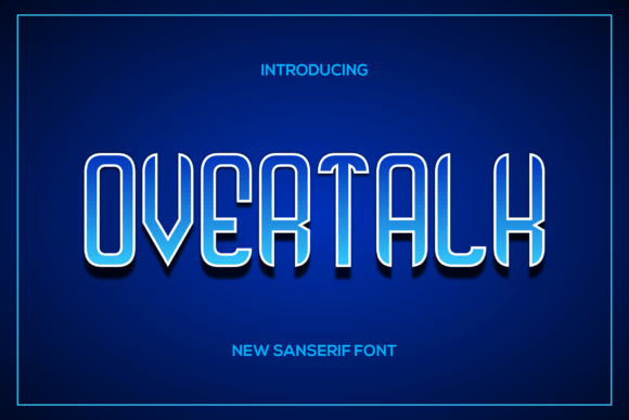 Overtalk Font Review: Modern Sans Serif for Branding