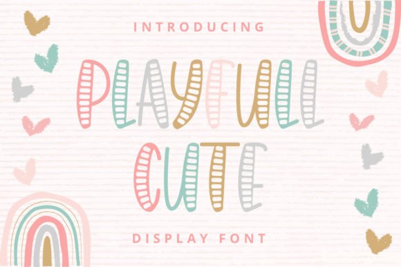Playfull Cute: The Ultimate Display Font for Creative Projects