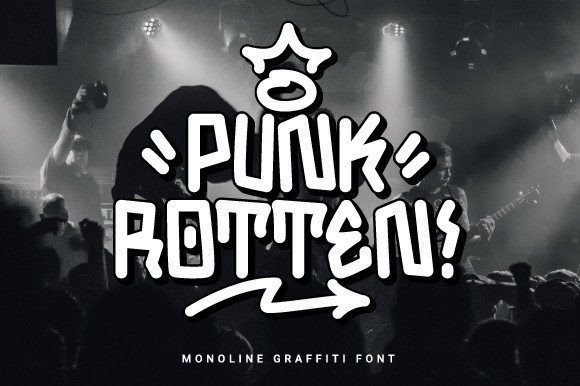 Punk Rotten: The Urban Display Font for Bold Campaigns