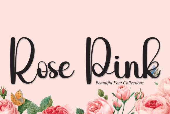 Rose Pink: The Ultimate Script Handwritten Font for Weddings