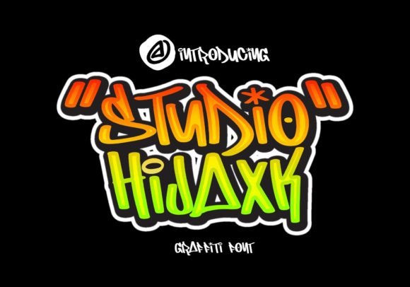 Studio Hijaxk: The Graffiti Display Font for Bold Brands