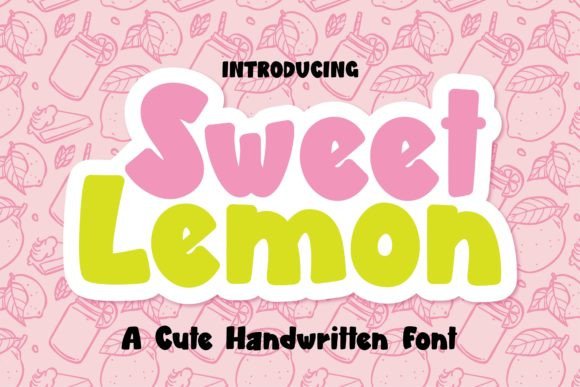 Sweet Lemon Font Review: A Bold Display Choice for Designers