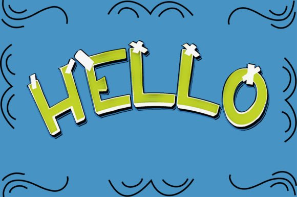 Untitle 123: A Quirky Display Font for Playful Brands