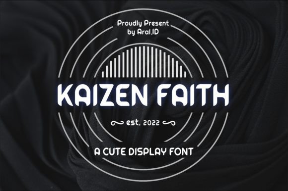 Using Kaizen Faith Font for Retro Branding Projects